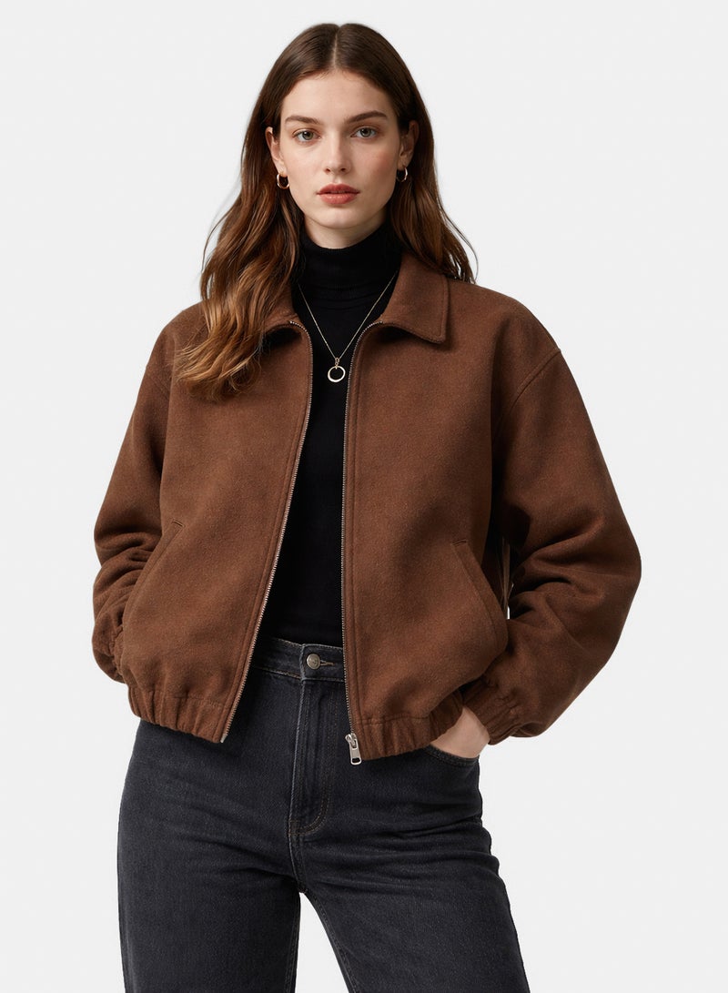 Women’s Wool Jacket – Casual Chic - Image 1